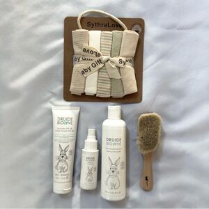 Organic Baby Bath Bundle